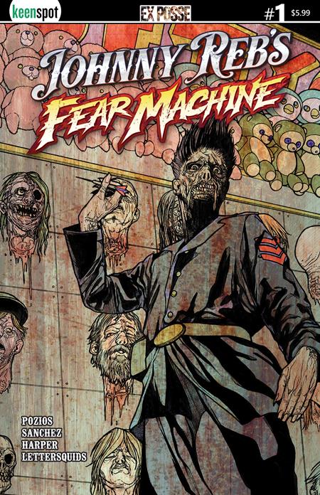 JOHNNY REBS FEAR MACHINE #1 CVR B ALEX SANCHEZ VAR — Cover
