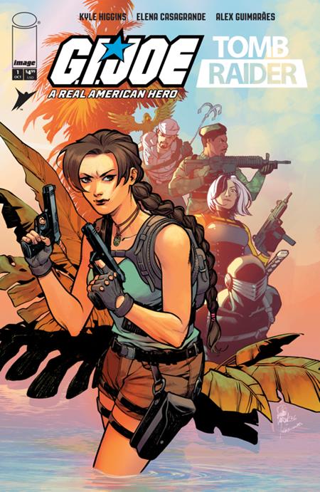 GI JOE A REAL AMERICAN HERO TOMB RAIDER #1 (OF 5) CVR A ELENA CASAGRANDE & ALEX GUIMARAES — Cover