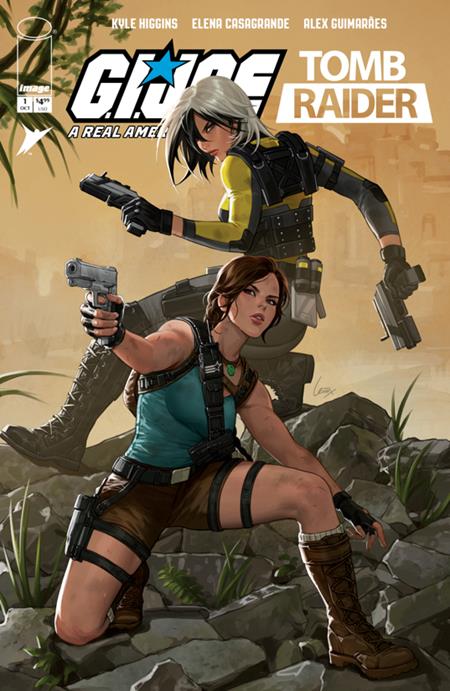 GI JOE A REAL AMERICAN HERO TOMB RAIDER #1 (OF 5) CVR E INC 1:50 LEIRIX LI VAR — Cover