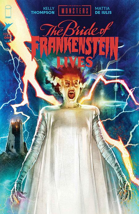 UNIVERSAL MONSTERS BRIDE OF FRANKENSTEIN LIVES #1 (OF 4) CVR B JOSHUA MIDDLETON VAR — Cover