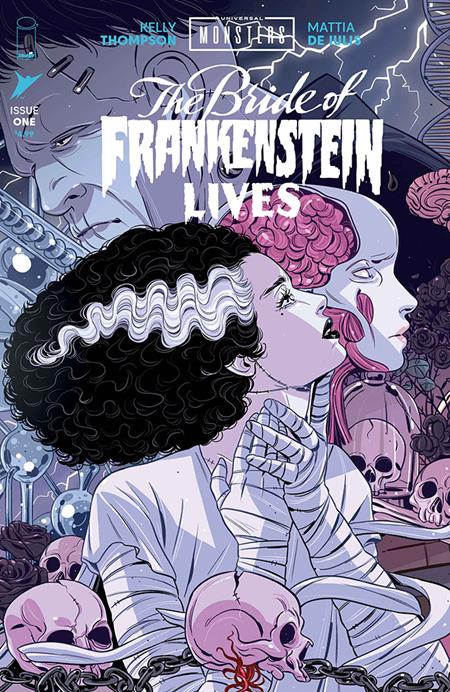 UNIVERSAL MONSTERS BRIDE OF FRANKENSTEIN LIVES #1 (OF 4) CVR D LUANA VECCHIO CONNECTING VAR — Cover