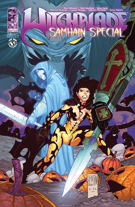 WITCHBLADE SAMHAIN SPECIAL (ONE SHOT) CVR A PAT BOUTIN & ARIF PRIANTO — Cover