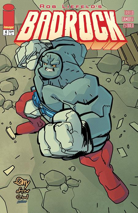BADROCK #4 CVR A SETH DAMOOSE — Cover