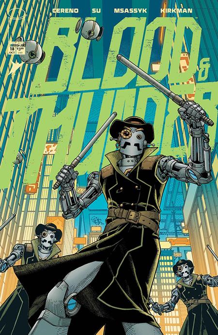BLOOD & THUNDER #18 CVR A EJ SU & DEE CUNNIFFE (MR) — Cover