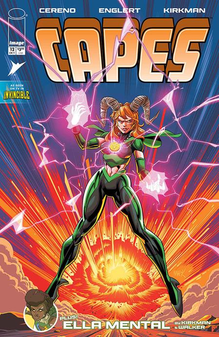 INVINCIBLE UNIVERSE CAPES #12 CVR A MARK ENGLERT — Cover