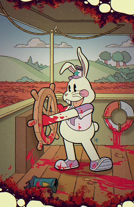 EXQUISITE CORPSES RASCAL RANDY #4 (OF 5) CVR C DYLAN BURNETT POLYBAGGED WITH COLLECTIBLE CARD VAR (MR) — Cover