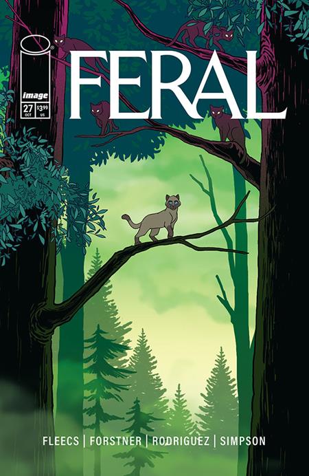 FERAL #27 CVR A TONY FLEECS & TRISH FORSTNER — Cover