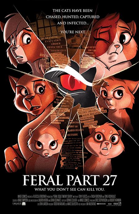 FERAL #27 CVR B ALLEN PASSALAQUA & TONY FLEECS URBAN LEGENDS HOMAGE VAR — Cover