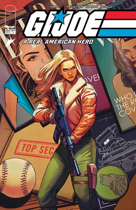 GI JOE A REAL AMERICAN HERO #333 CVR C NIMIT MALAVIA SECRET DOSSIER VAR — Cover