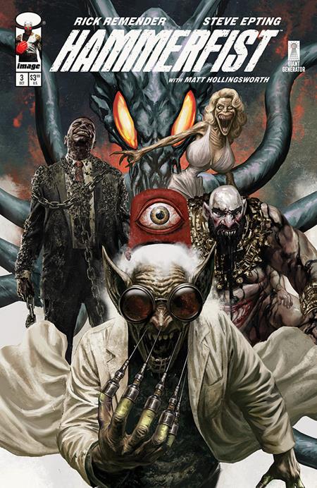 HAMMERFIST #3 CVR A STEVE EPTING (MR) — Cover