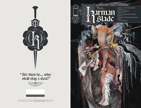 KARMAN BLADE #2 (OF 4) CVR D INC 1:50 IAN BERTRAM PAINTED VAR (MR) — Cover