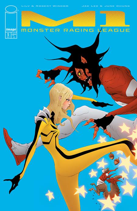 M1 MONSTER RACING LEAGUE #5 CVR A JAE LEE — Cover