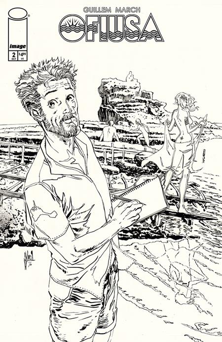 OFIUSA #2 (OF 6) CVR D INC 1:25 GUILLEM MARCH RAW ART VAR (MR) — Cover
