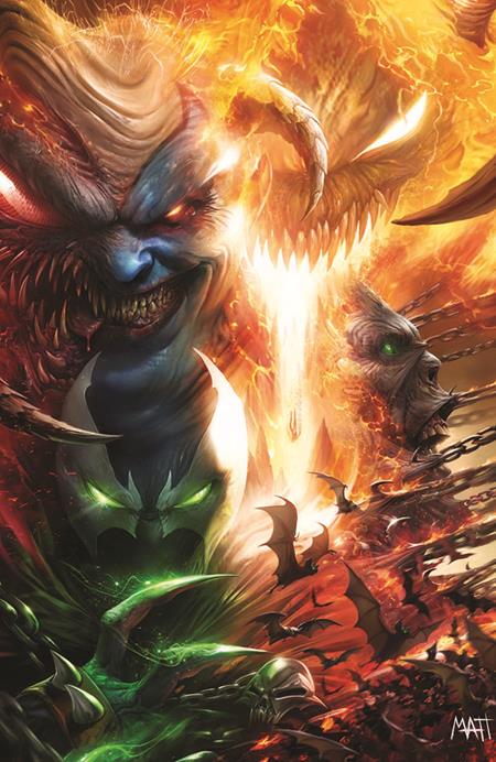 SPAWN #380 CVR B FRANCESCO MATTINA VIRGIN VAR — Cover