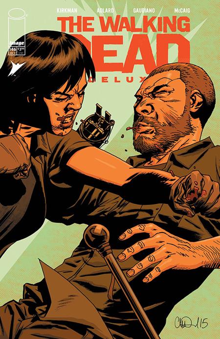 WALKING DEAD DELUXE #146 CVR B CHARLIE ADLARD & DAVE MCCAIG VAR (MR) — Cover