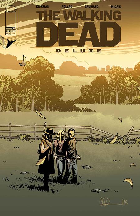 WALKING DEAD DELUXE #147 CVR B CHARLIE ADLARD & DAVE MCCAIG VAR (MR) — Cover