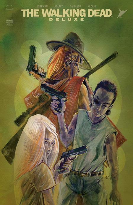 WALKING DEAD DELUXE #147 CVR C SCOTT MORSE VAR (MR) — Cover