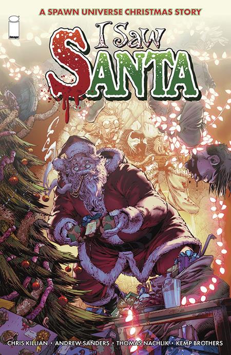 I SAW SANTA A SPAWN UNIVERSE CHRISTMAS STORY TP (MR) — Cover
