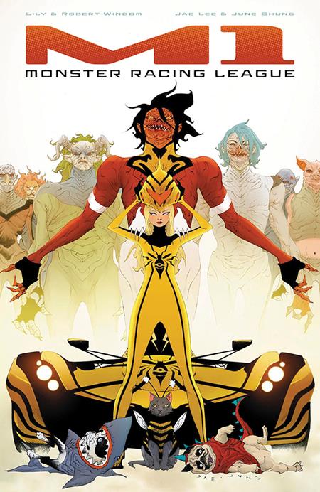 M1 MONSTER RACING LEAGUE TP VOL 01 JAE LEE CVR — Cover