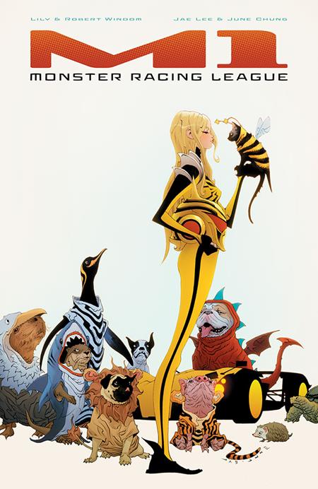 M1 MONSTER RACING LEAGUE TP VOL 01 DIRECT MARKET EXCLUSIVE JAE LEE CVR — Cover