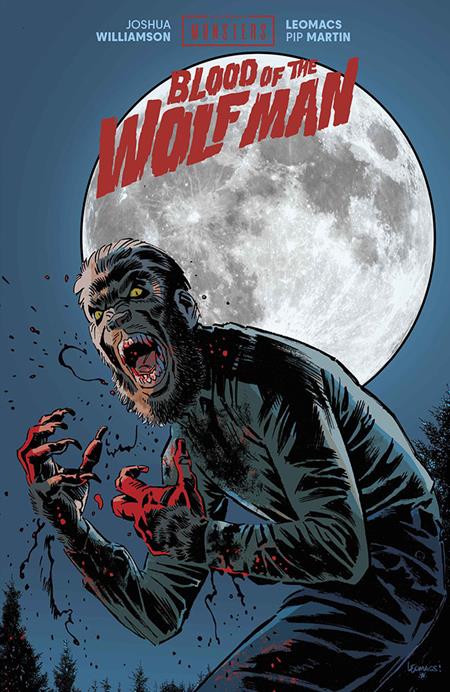 UNIVERSAL MONSTERS BLOOD OF THE WOLF MAN HC LEOMACS CVR (MR) — Cover