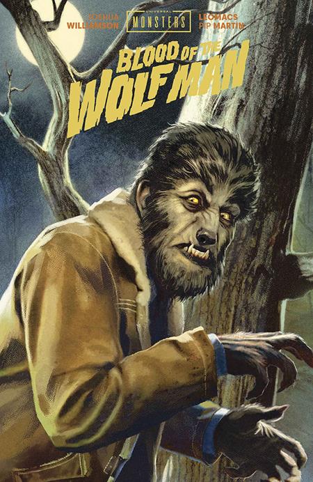 UNIVERSAL MONSTERS BLOOD OF THE WOLF MAN HC DIRECT MARKET EXCLUSIVE JOSHUA MIDDLETON CVR (MR) — Cover