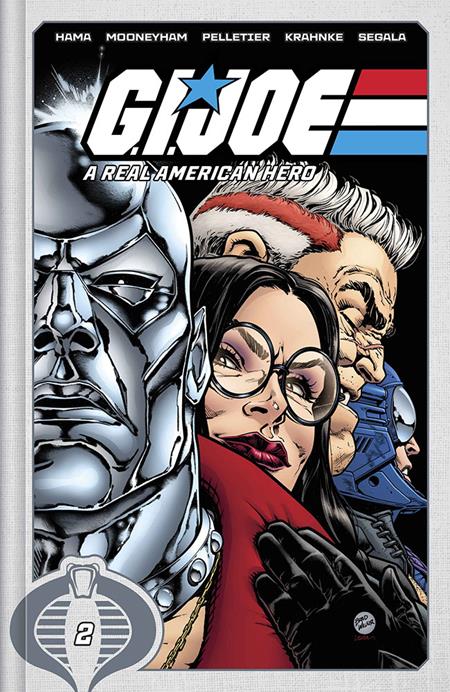 GI JOE A REAL AMERICAN HERO DLX ED HC BOOK 02 DIRECT MARKET EXCLUSIVE BRAD WALKER & LAURA MARTIN COBRA CVR — Cover