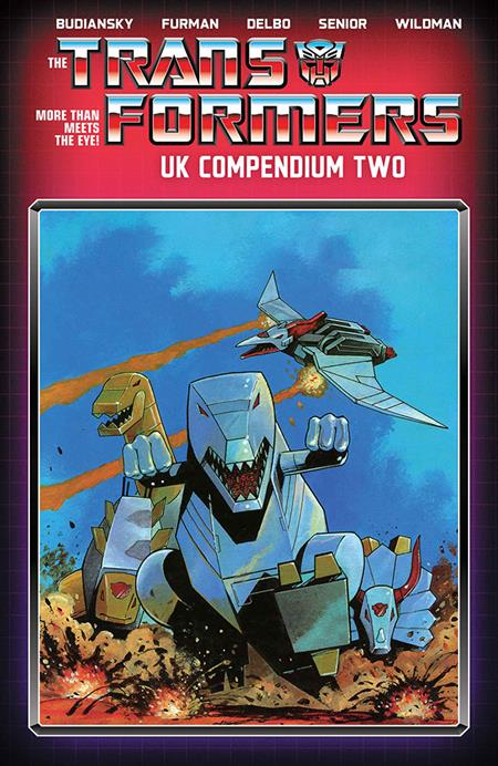 TRANSFORMERS UK COMPENDIUM TP BOOK 02 DIRECT MARKET EXCLUSIVE JEFF ANDERSON CVR — Cover
