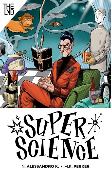 SUPER SCIENCE TP VOL 01 (THE LAB PORTABLE EDITION) — Cover
