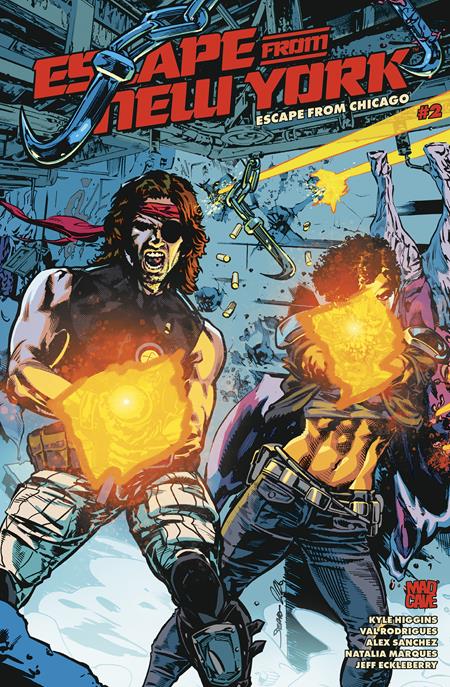 ESCAPE FROM NEW YORK ESCAPE FROM CHICAGO #2 CVR A STEPHEN MOONEY MARK ENGLERT — Cover