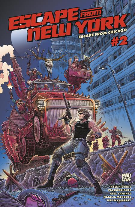 ESCAPE FROM NEW YORK ESCAPE FROM CHICAGO #2 CVR B JAMES STOKOE VAR — Cover