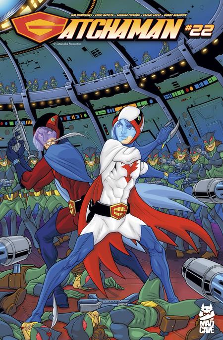 GATCHAMAN #22 CVR A CHRIS BATISTA SABRINA CINTRON — Cover