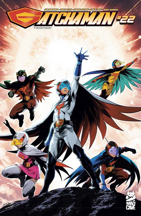 GATCHAMAN #22 CVR B MARIKA CRESTA CARLOS LOPEZ VAR — Cover