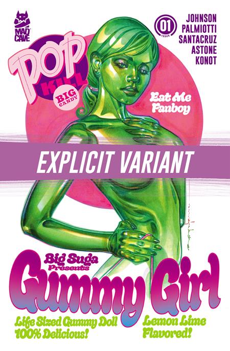 POP KILL BIG CANDY #1 (OF 4) CVR G BRIAN STELFREEZE BLACK BAG CARDSTOCK VAR (MR) — Cover