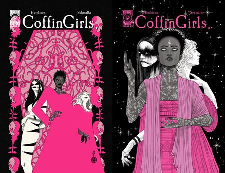 COFFIN GIRLS #1 (OF 5) CVR A MEGAN HUTCHISON JOSEPH SCHMALKE — Cover
