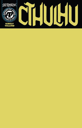 CTHULU SKETCHBOOK #1 (ONE SHOT) CVR B KINGLY YELLOW VAR