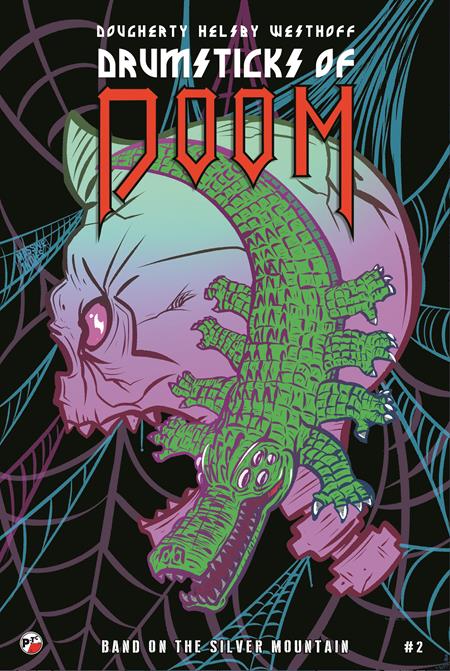 DRUMSTICKS OF DOOM BAND ON THE SILVER MOUNATIN #2 (OF 3) CVR B INC 1:5 ANDY VANDERBILT VAR — Cover
