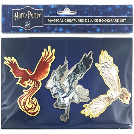 HARRY POTTER MAGICAL CREATURES DELUXE BOOKMARK SET (SET OF 3) — Cover
