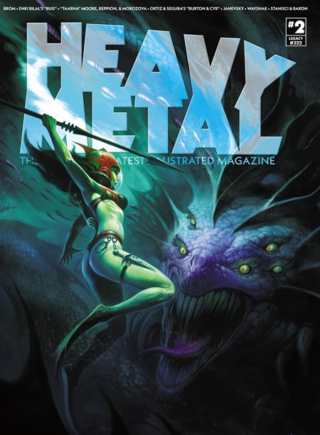 HEAVY METAL MAGAZINE #2 HC (MR) — Cover