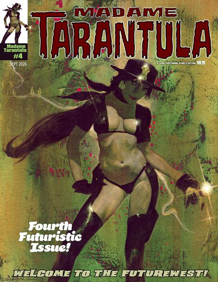 MADAME TARANTULA MAGAZINE #4 — Cover