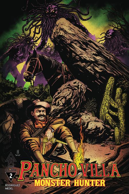PANCHO VILLA MONSTER HUNTER #2 (OF 3) CVR B CHEMA VAR — Cover
