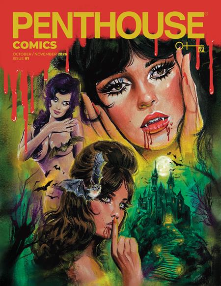 PENTHOUSE COMICS (2027) #1 CVR E SUSPIRIA VILCHEZ RISQUE VAR (MR) — Cover