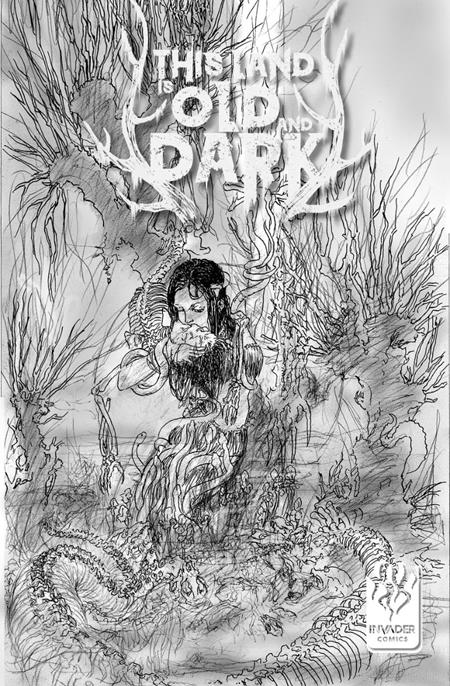 THIS LAND IS OLD AND DARK #2 (OF 3) CVR C MICHAEL KALUTA VAR — Cover