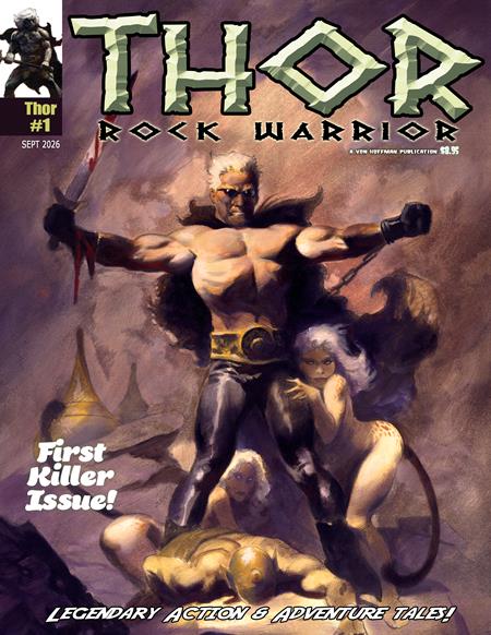 THOR THE ROCK WARRIOR MAGAZINE #1 — Cover
