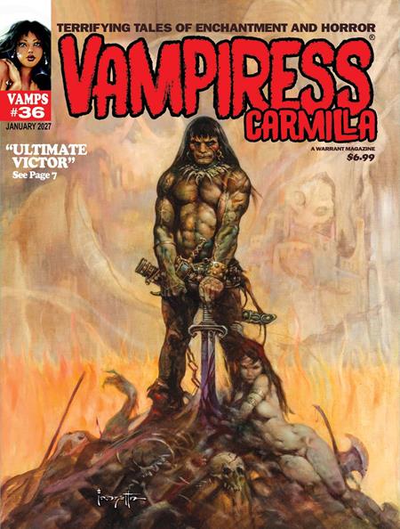 VAMPIRESS CARMILLA MAGAZINE #36 — Cover