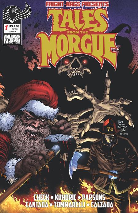 FRIGHT RAGS PRESENTS TALES FROM THE MORGUE #1 (ONE SHOT) CVR A ROY ALLAN MARTINEZ — Cover