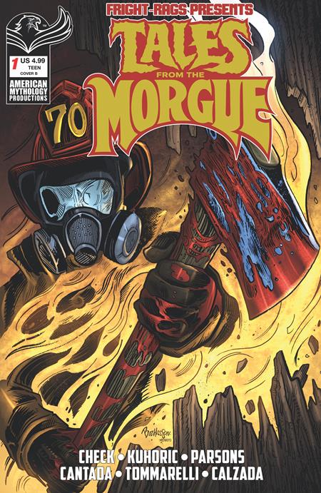 FRIGHT RAGS PRESENTS TALES FROM THE MORGUE #1 (ONE SHOT) CVR B BUZ HASSON VAR — Cover