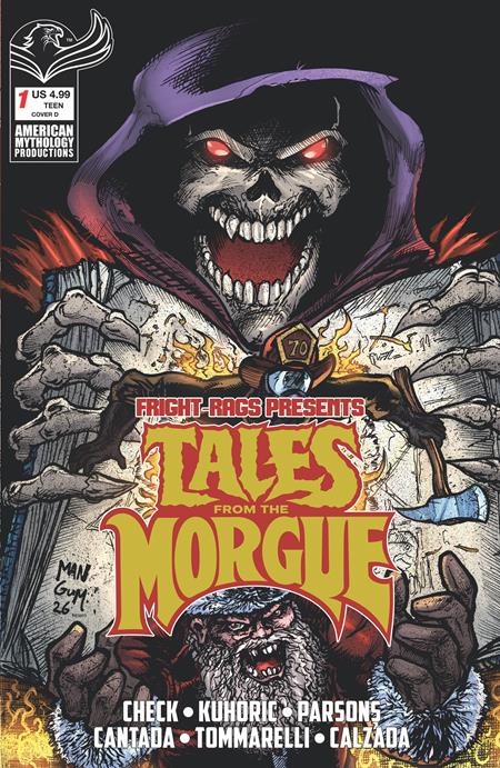 FRIGHT RAGS PRESENTS TALES FROM THE MORGUE #1 (ONE SHOT) CVR D GABRIEL MANGUM VAR — Cover