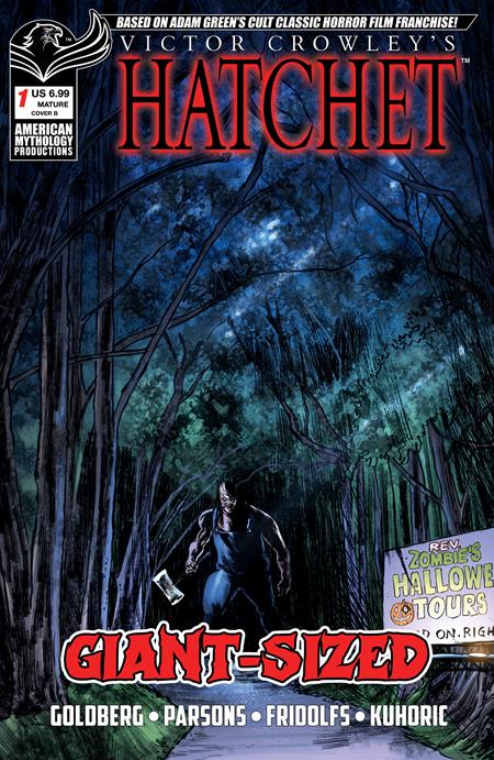 GIANT SIZED HATCHET HALLOWEEN #1 (ONE SHOT) CVR B TIM SEELEY VAR — Cover
