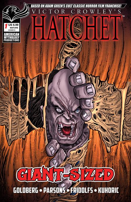 GIANT SIZED HATCHET HALLOWEEN #1 (ONE SHOT) CVR D BUZ HASSON VAR — Cover